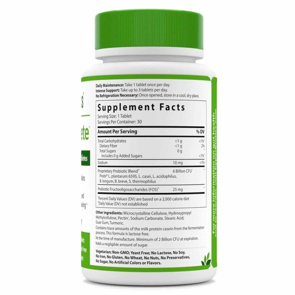 Hyperbiotics PRO-Compete Probiótico para Atletas 30 Comprimidos - Saúde Intestinal e Performance - Imagem 3