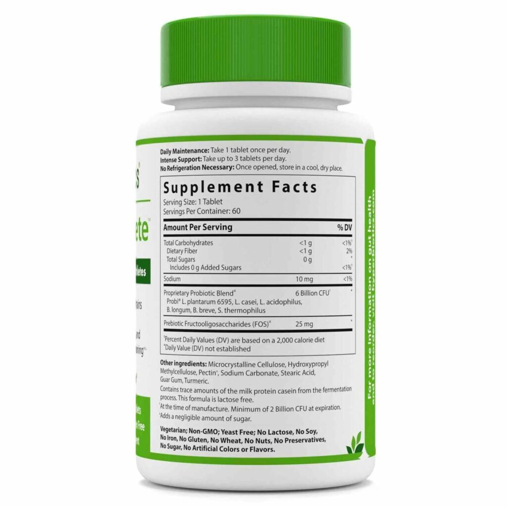 Hyperbiotics PRO-Compete Probiótico para Atletas 60 Comprimidos - Saúde Intestinal e Performance - Imagem 3