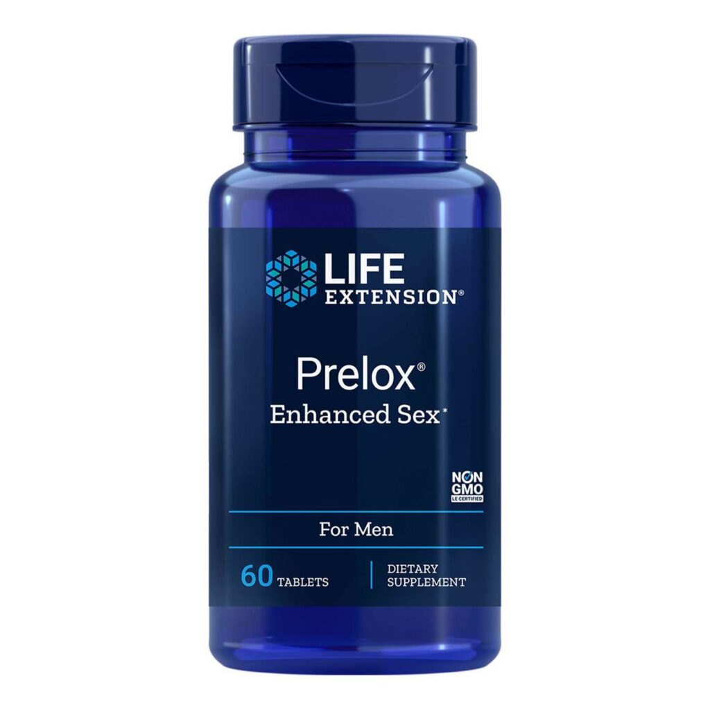 Life Extension Prelox Saúde Sexual Para Homens - 60 Tabletes