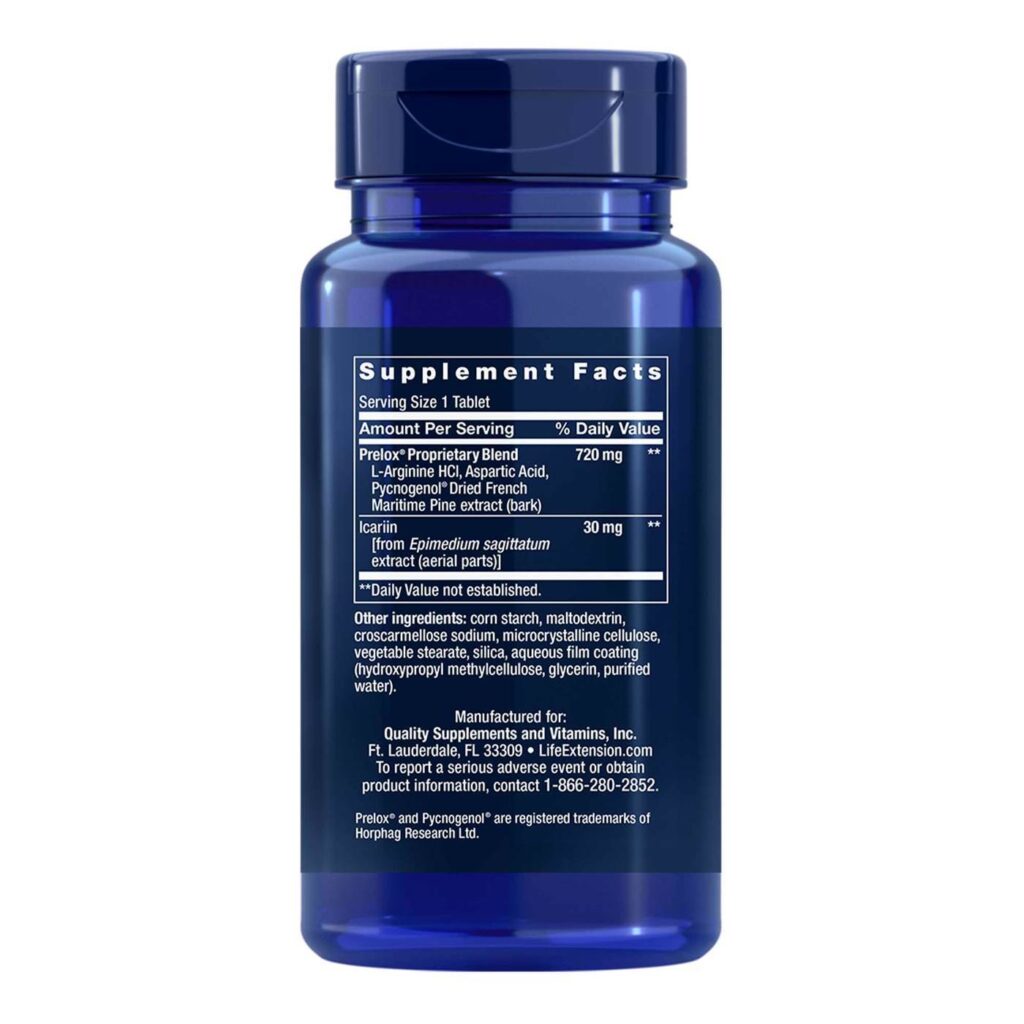 Life Extension Prelox Saúde Sexual Para Homens - 60 Tabletes - Imagem 2