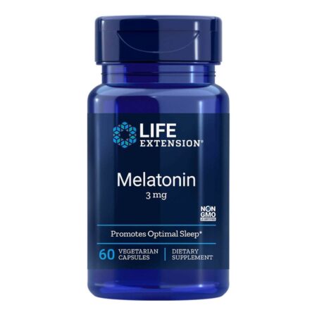 Life Extension Melatonina 3 mg 60 Cápsulas