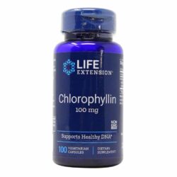 Life Extension Clorofilina 100mg - 100 Cápsulas Vegetarianas: Seu Aliado para Bem-Estar e Saúde Intestinal