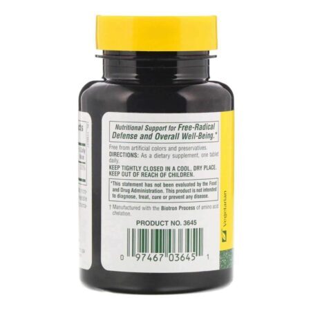 Nature's Plus Zinco 50 mg - 90 Tabletes: Suporte Imunológico e Bem-Estar - Imagem 3