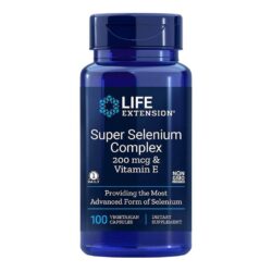 Life Extension Selênio 100 Cápsulas: Antioxidante Essencial para Saúde Imunológica e Tireoidiana