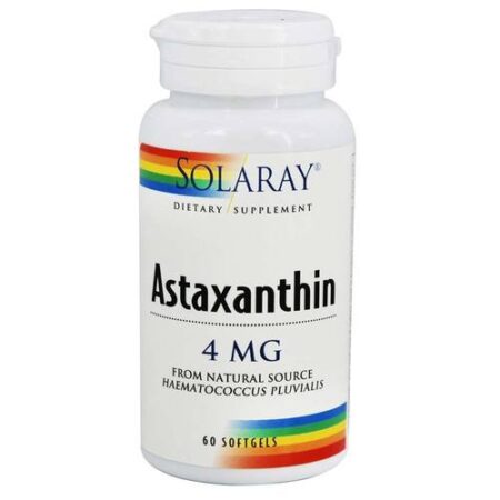 Solaray Astaxantina 4 mg 60 Cápsulas em Gel