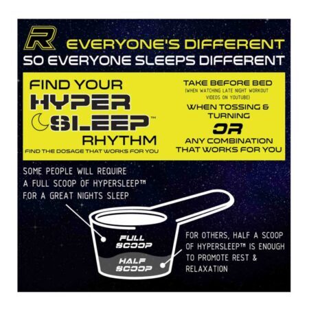 Repp Sports Hyper Sleep Saúde do Sono Sabor Canela 25 Porções 162.5g - Imagem 3