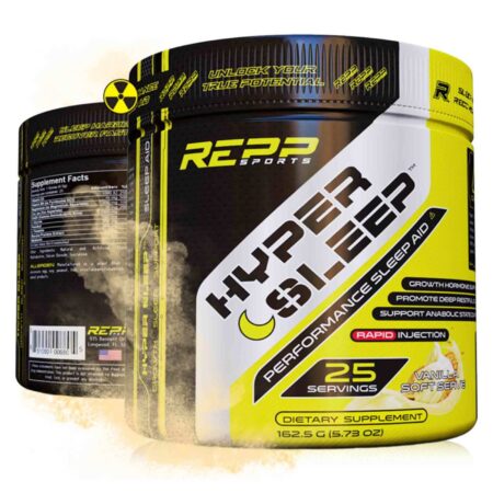 Repp Sports, Hyper Sleep™ - Sabor Suave de Baunilha - 25 porções (6.96 oz)