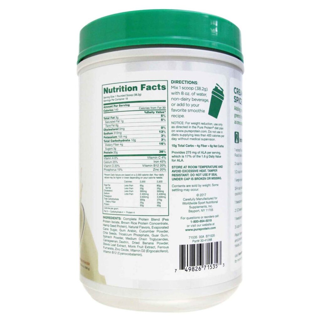 Pure Protein Super Food Vanilla Bean 688g: Proteína Pura e Nutrição Completa - Imagem 2