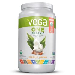 Vega One Shake Orgânico Coco e Amêndoas All-in-One - 687g: Nutrição Completa e Natural