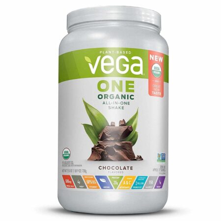 Vega One Organic, Tudo em Um - Shake Sabor de Chocolate - 708 g