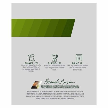 Vega One Shake Orgânico All-in-One Sem Sabor - 10 Pacotes: Nutrição Completa e Conveniente para o Dia a Dia - Imagem 3