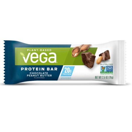 Vega Plant Based, Barra de Proteína Sabor Chocolate com Manteiga de Amendoim- Uma caixa - Image 5