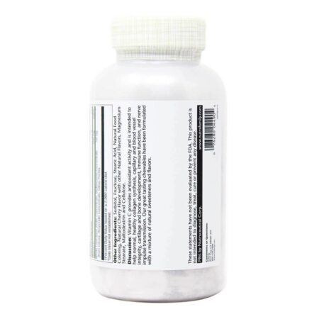 Solaray Vitamina C Cereja 100 Pastilhas Mastigáveis - Potência Antioxidante Essencial - Imagem 4