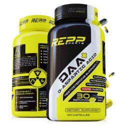 Repp Sports DAA + D-Ácido Aspártico 120 Cápsulas: Potencialize Seu Desempenho