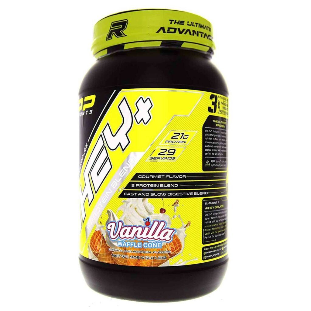 Repp Sports Whey Plus Baunilha Waffle Cone 908g: Proteína de Alta Performance para Você - Imagem 2