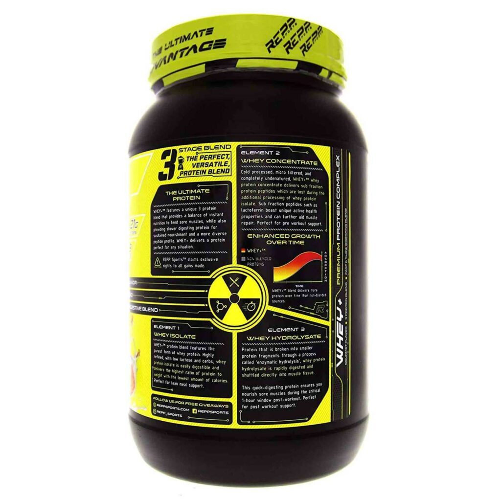 Repp Sports Whey Plus Baunilha Waffle Cone 908g: Proteína de Alta Performance para Você - Imagem 3
