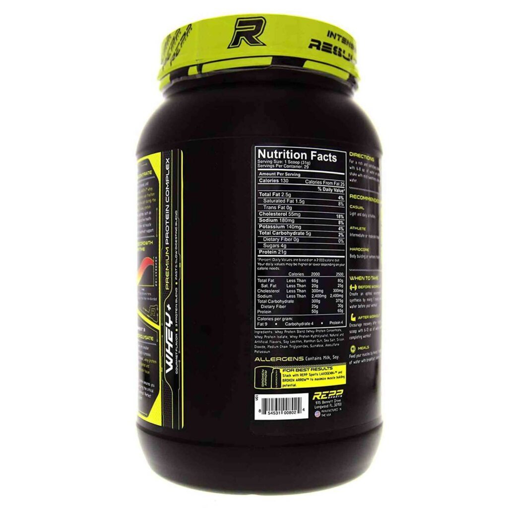 Repp Sports Whey Plus Baunilha Waffle Cone 908g: Proteína de Alta Performance para Você - Imagem 5