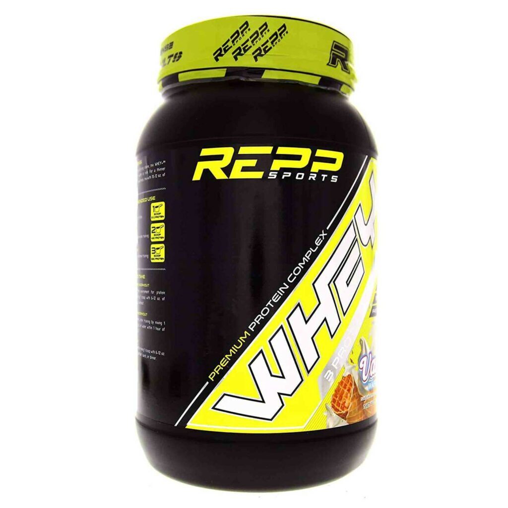 Repp Sports Whey Plus Baunilha Waffle Cone 908g: Proteína de Alta Performance para Você - Imagem 8