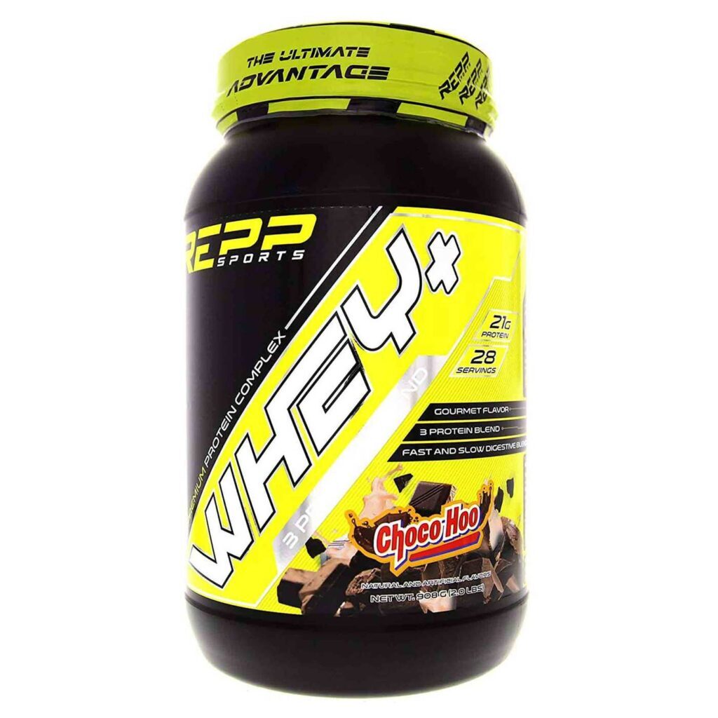 Repp Sports Whey+ Choco-Hoo - 907g: Proteína Premium para Massa Muscular
