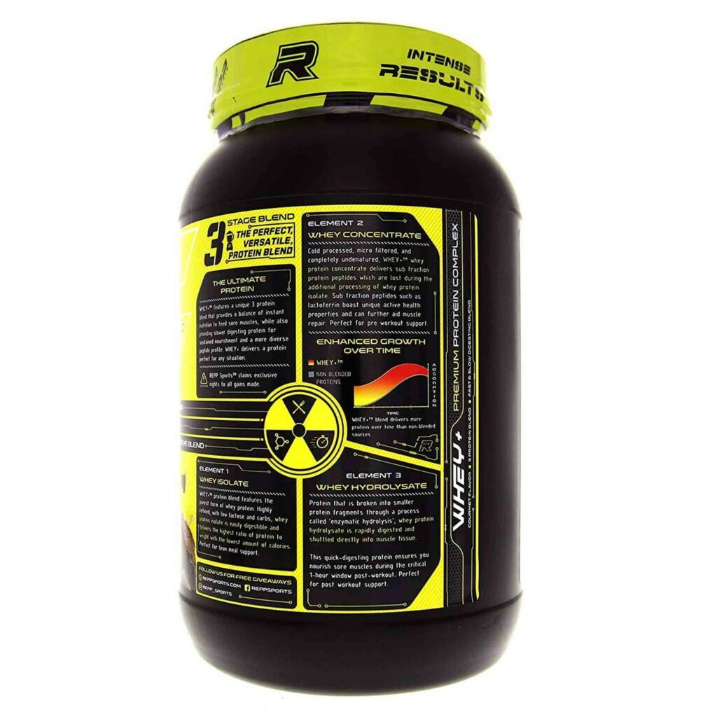 Repp Sports Whey+ Choco-Hoo - 907g: Proteína Premium para Massa Muscular - Imagem 3