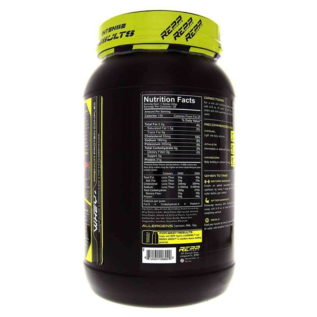 Repp Sports Whey+ Choco-Hoo - 907g: Proteína Premium para Massa Muscular - Imagem 5