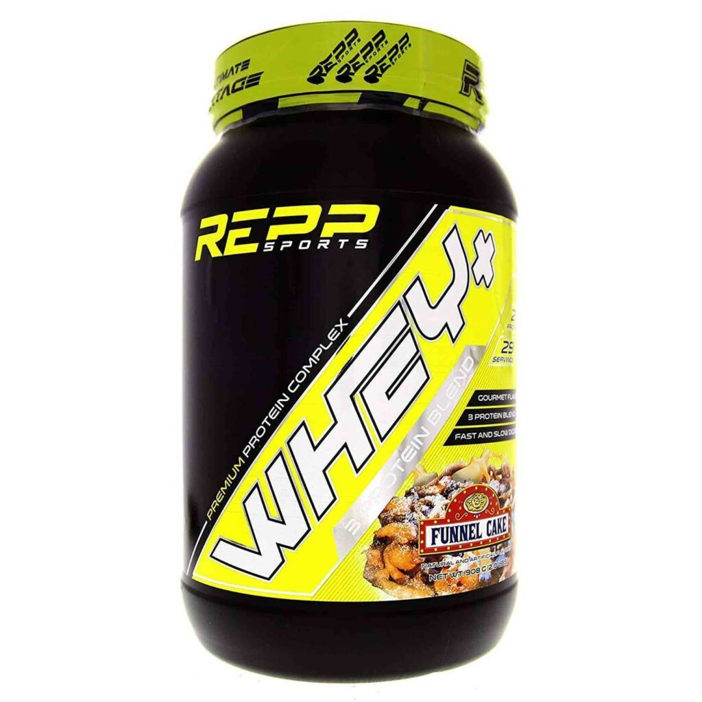 Repp Sports Whey Plus Funnel Cake 908g: Proteína Premium para Seus Músculos