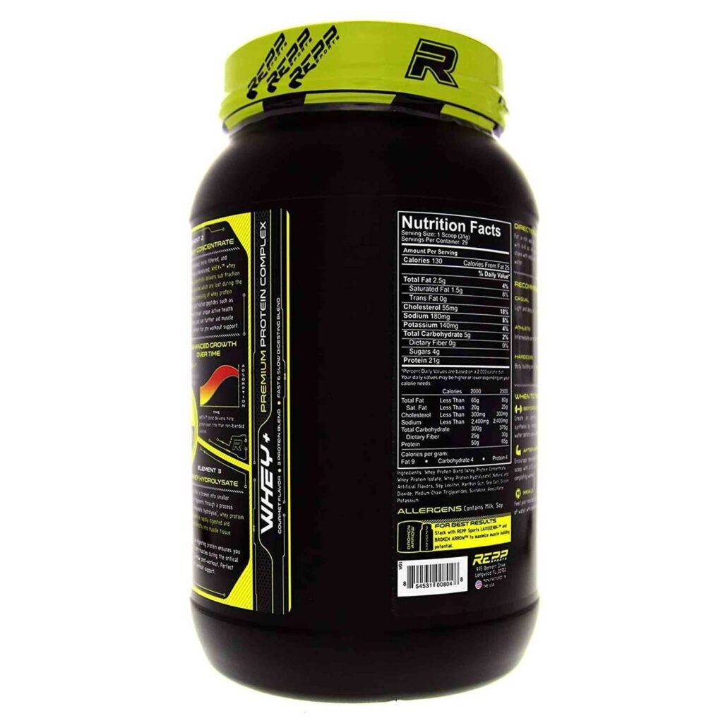 Repp Sports Whey Plus Funnel Cake 908g: Proteína Premium para Seus Músculos - Imagem 5