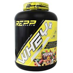 Repp Sports Whey Plus Protein Blend Tropic O's 4 lbs: Proteína Premium para Performance e Recuperação no Brasil