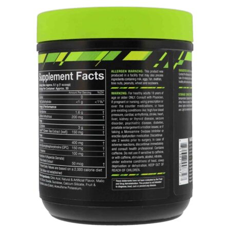 MusclePharm, Pré-Treino Combat, Sabor Punch de Frutas - 273 g - Image 3