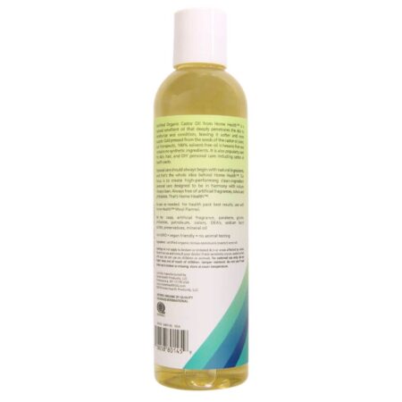 Home Health Organic, Óleo de Rícino Orgânico - 236 ml - Image 2