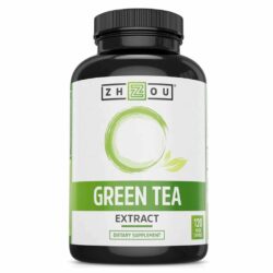 Zhou Nutrition Extrato de Chá Verde - 120 Cápsulas Vegetais - Potencial Antioxidante