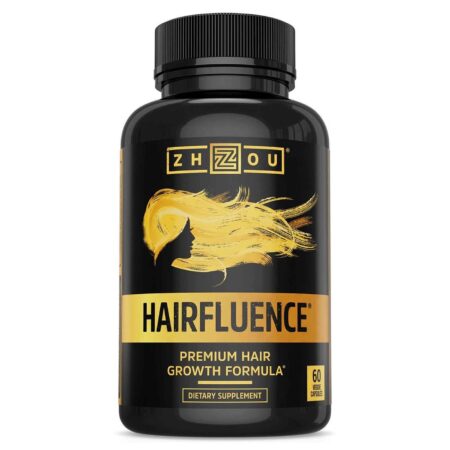 Zhou Nutrition, Hairfluence Fórmula de Crescimento de Cabelo - 60 Cápsulas Vegetais