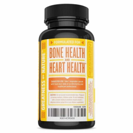 Zhou Nutrition K2 com Vitamina D3 - 60 Cápsulas Vegetais: Saúde Óssea e Imunidade - Imagem 2