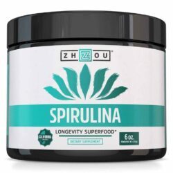 Zhou Nutrition Spirulina em Pó - 170g: Superalimento Natural para Energia e Vitalidade