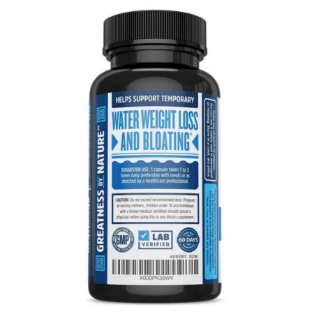 Zhou Nutrition Water Away com Dente de Leão e Potássio - 60 Cápsulas - Imagem 2