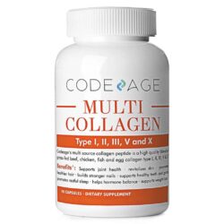 CodeAge Multi Colágeno 90 Cápsulas: Pele, Articulações e Vitalidade