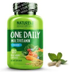 Naturelo Multivitamínico Um Por Dia para Homens - 120 Cápsulas Vegetarianas