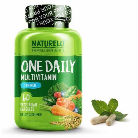 Naturelo, Multivitamínico Um Por Dia para Homens - 60 Cápsulas Vegetarianas