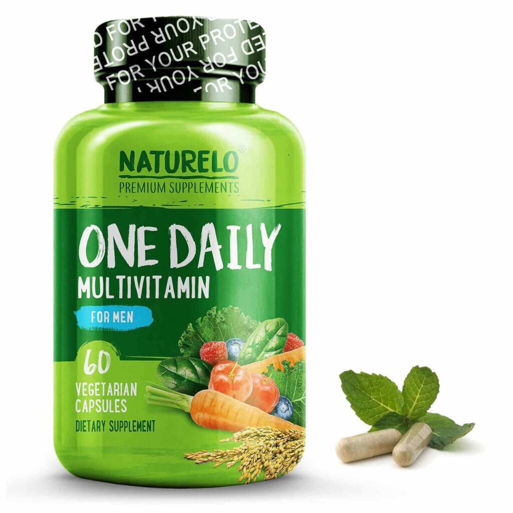 Naturelo Multivitamínico Um Por Dia Para Homens - 60 Cápsulas Vegetarianas