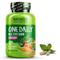Naturelo Multivitamínico Um Por Dia Para Mulheres - 60 Cápsulas Vegetarianas - Energia e Bem-Estar