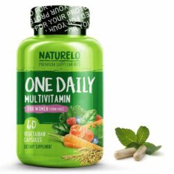 Naturelo Multivitamínico Diário para Mulheres Sem Ferro - 60 Cápsulas Vegetarianas