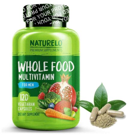 Naturelo, Multivitamínico Alimentos Integrais para homens - 120 Cápsulas