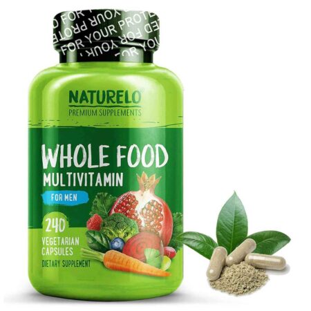 Naturelo, Multivitamínico Alimentos Integrais para homens - 240 Cápsulas