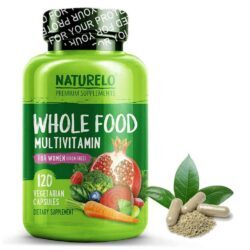 Naturelo Multivitamínico Alimento Integral Mulheres - 120 Cápsulas Sem Ferro