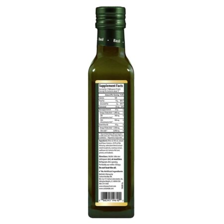 Carlson Labs Olive your Heart Olive and Fish Oil 1480 mg Omega-3s Basil Flavor 250 ml - Image 4