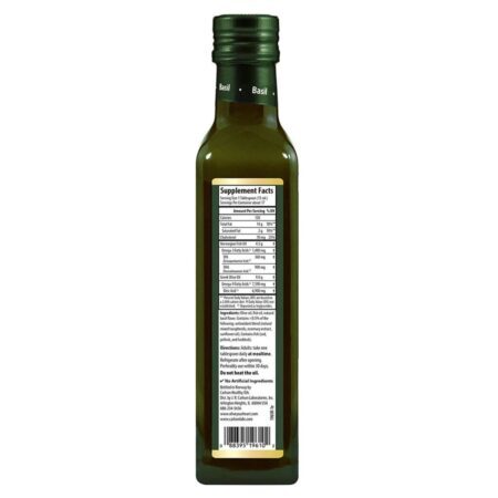 Carlson Labs Olive your Heart Ômega-3s de Azeitona e Peixe 1480mg Sabor Manjericão 250ml - Saúde Cardiovascular Brasil - Imagem 4