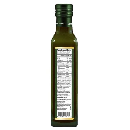 Carlson Labs Olive your Heart Olive and Fish Oil 1480 mg Omega-3s Lemon Flavor 250 ml - Image 4