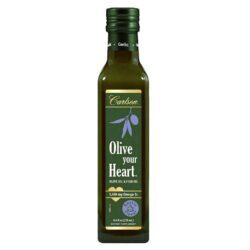 Carlson Labs Olive your Heart Ômega-3 1480mg com Alho 250ml - Saúde Cardiovascular e Imunidade