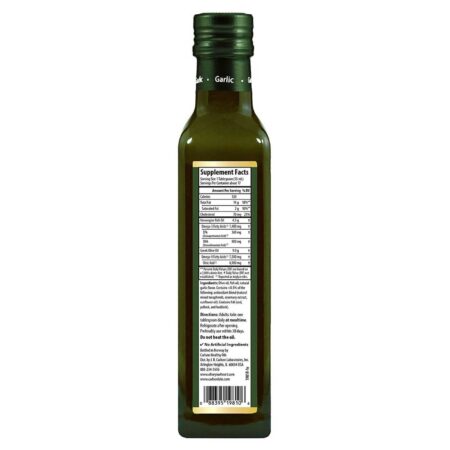 Carlson Labs Olive your Heart Olive and Fish Oil 1480 mg Omega-3s Garlic Flavor 250 ml - Image 4