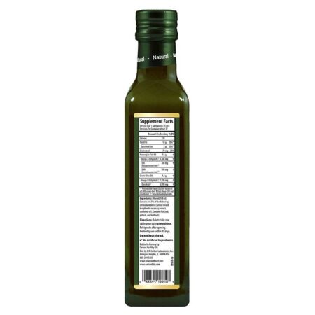 Carlson Labs Olive your Heart Olive and Fish Oil 1480 mg Omega-3s Natural Flavor 250 ml - Image 4